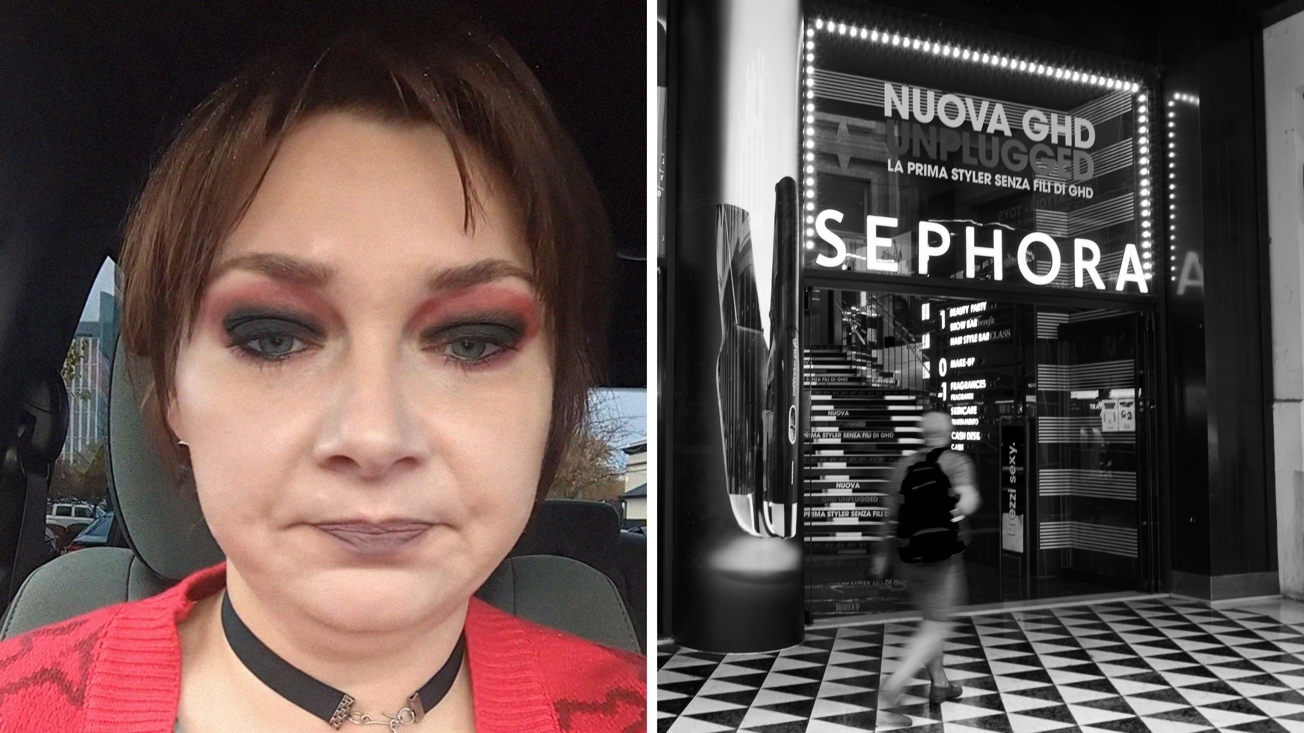woman shares make-up experience (l) sephora