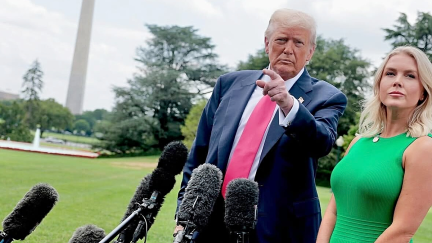 Karoline Leavitt claims Trump brought inflation down