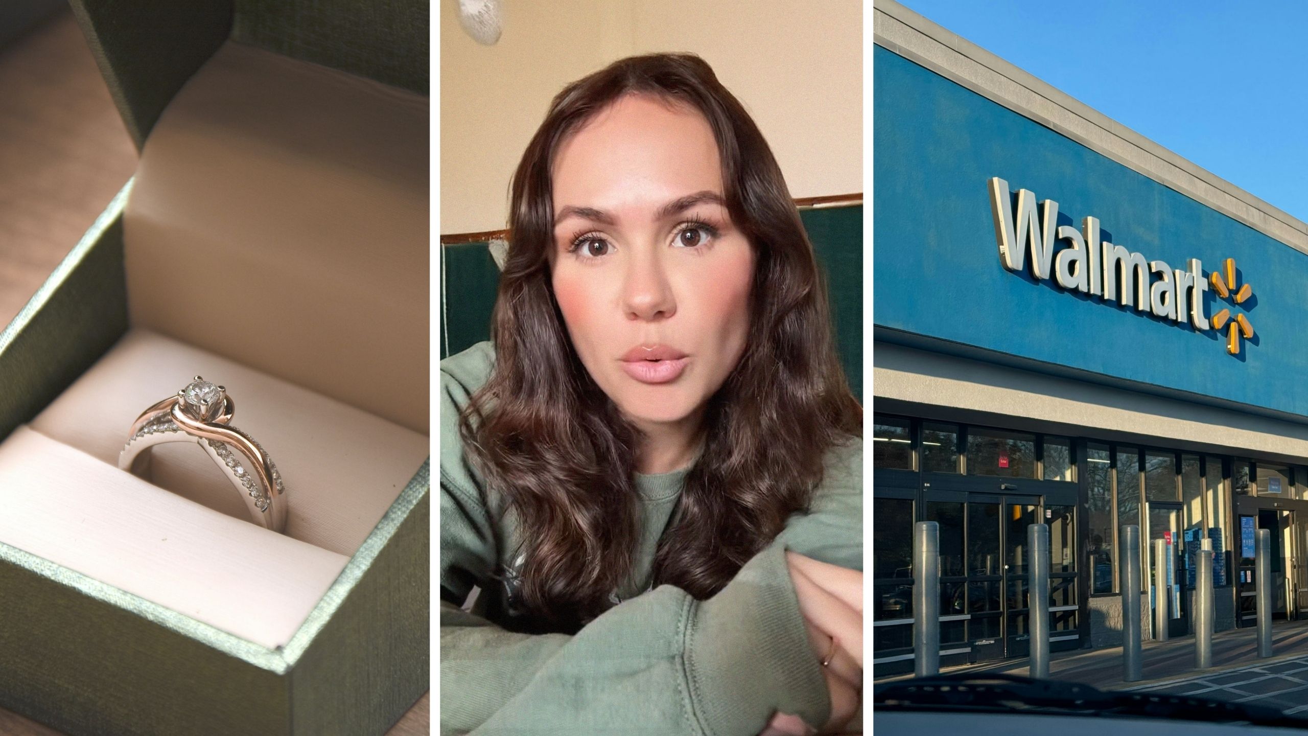Man buys $898 Walmart engagement ring. Then his girlfriend says no because he got the wrong one. Women are on her side: ‘So pathetic’ Man buys $898 Walmart engagement ring. Then his girlfriend says no because he got the wrong one. Women are on her side: ‘So pathetic’