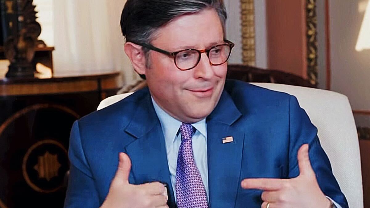 Mike Johnson dodges question about Trump's Rob Reiner post