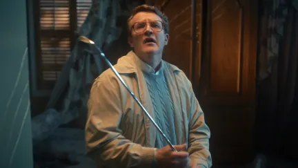 mr. wheeler with a golf club