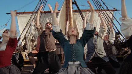 people all on a boat