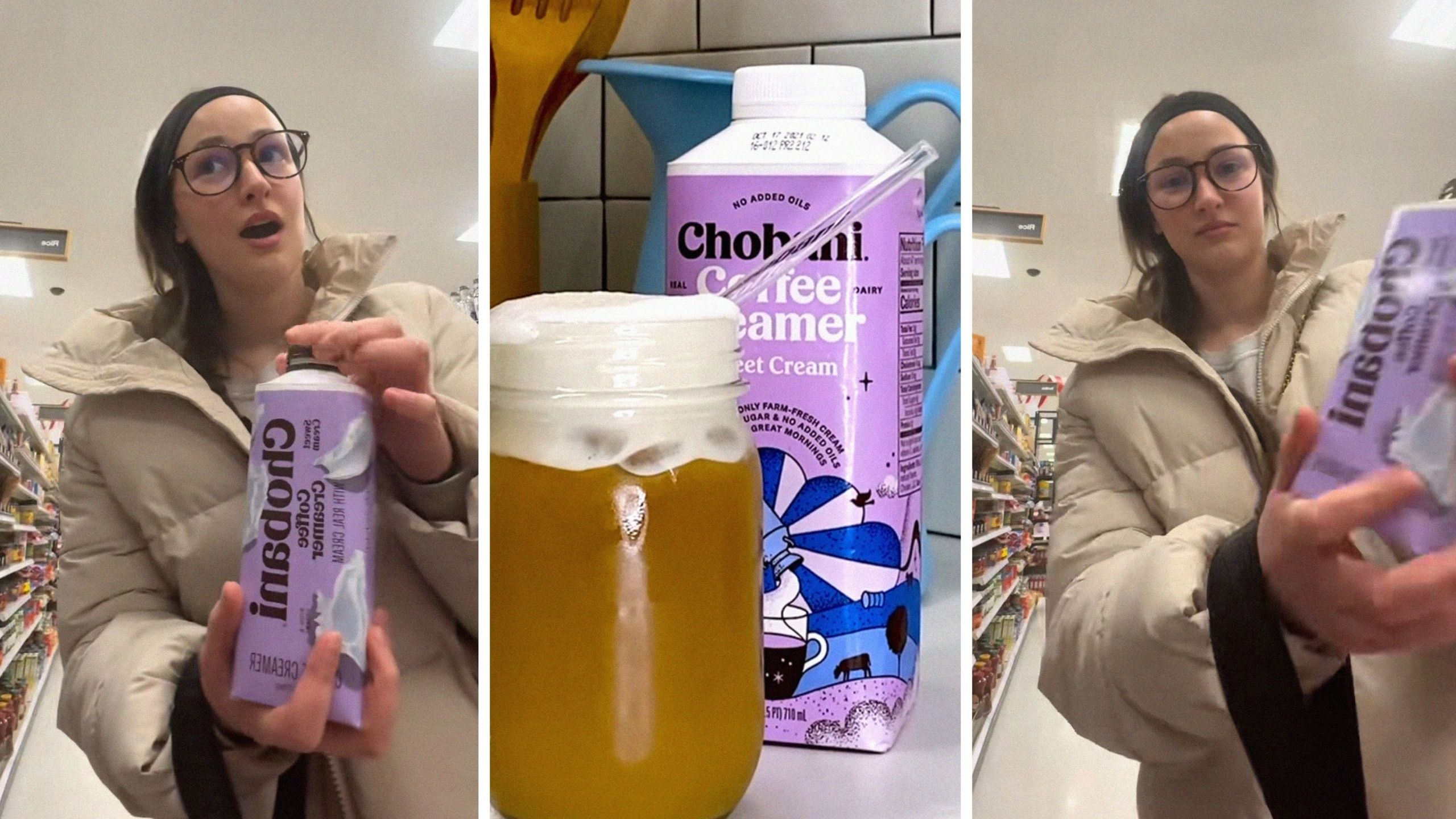 ‘I bought one last week’: Woman finds carton of Chobani on shelf at Target. Then she pops it open, and regrets it ‘I bought one last week’: Woman finds carton of Chobani on shelf at Target. Then she pops it open, and regrets it