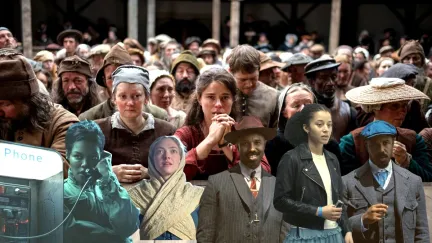 a bunch of movies all together