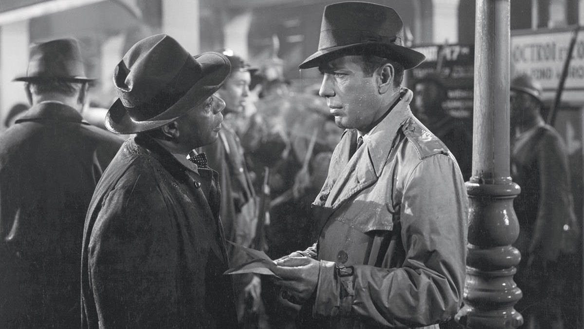 Humphrey Bogart in Casablanca
