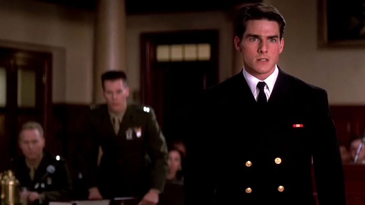 tom cruise in a military suit