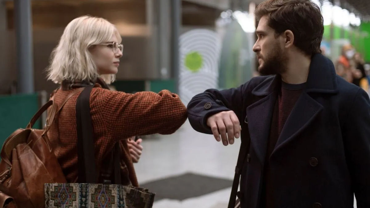 Kit Harrington and Lucy Boynton in Modern Love