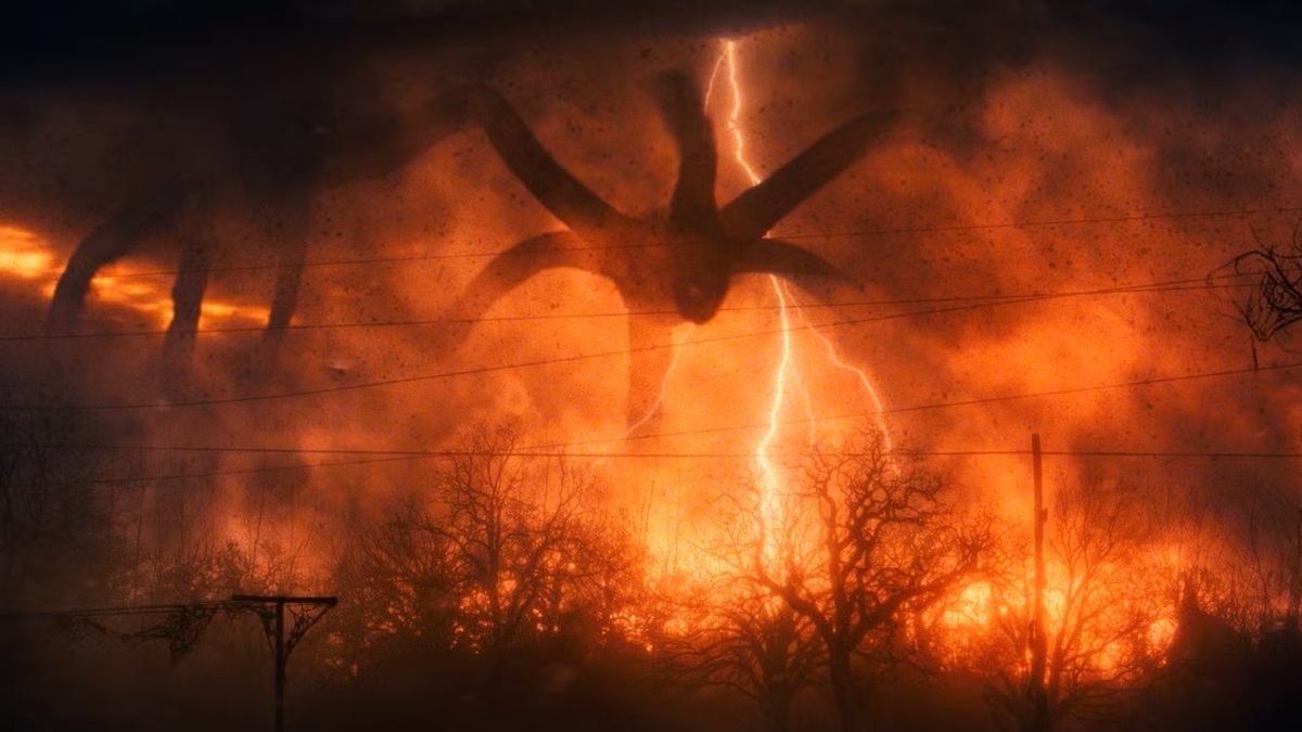 The Upside Down as portrayed in Netflix's Stranger Things