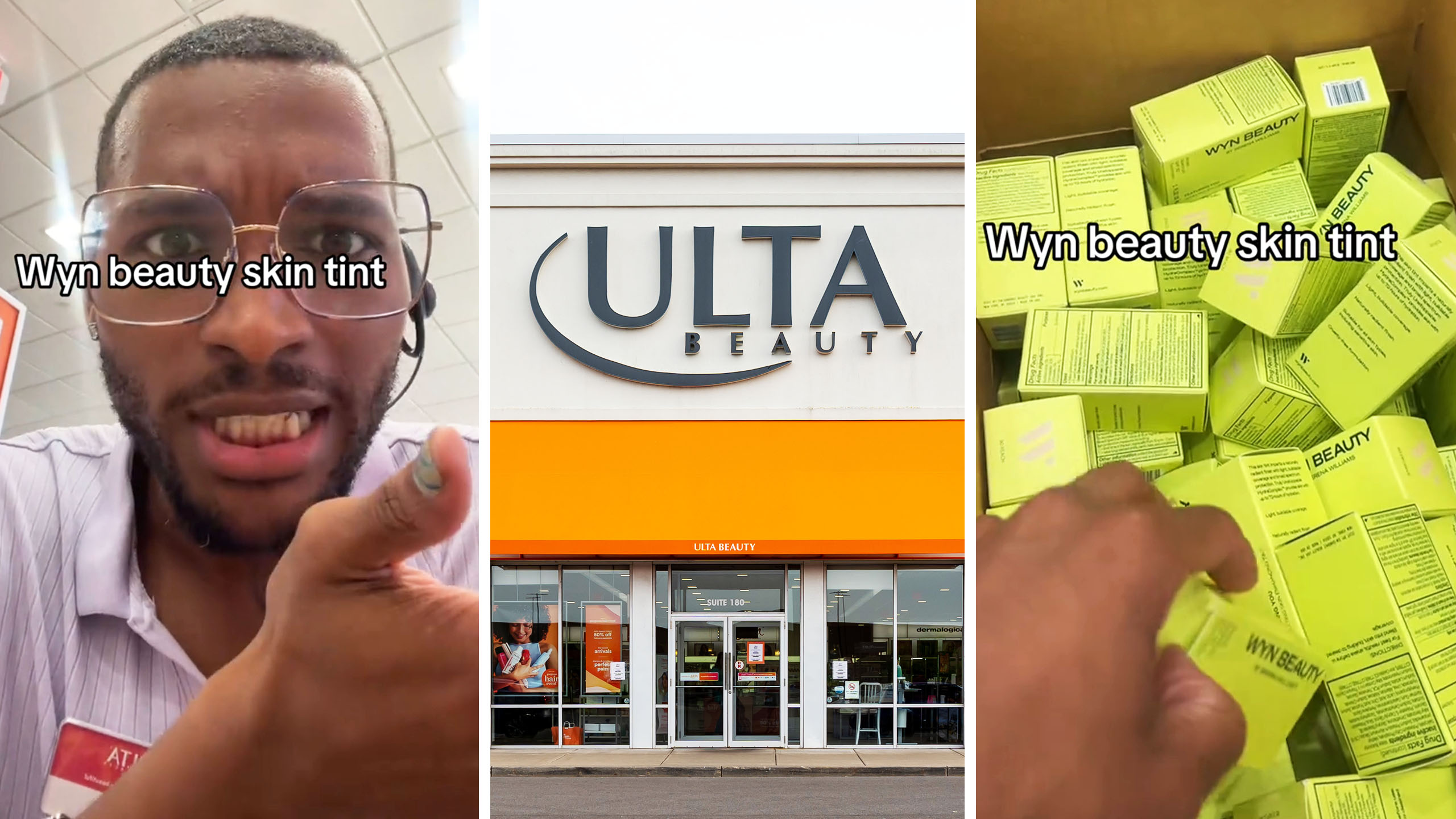 ‘I thought stuff like this went to Marshalls’: Mississippi Ulta worker shows what they do with unsold product. Then he demonstrates with Wyn Skin Tint ‘I thought stuff like this went to Marshalls’: Mississippi Ulta worker shows what they do with unsold product. Then he demonstrates with Wyn Skin Tint