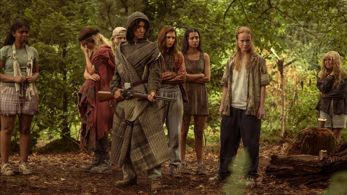 The wilderness gang in Yellowjackets Season 3