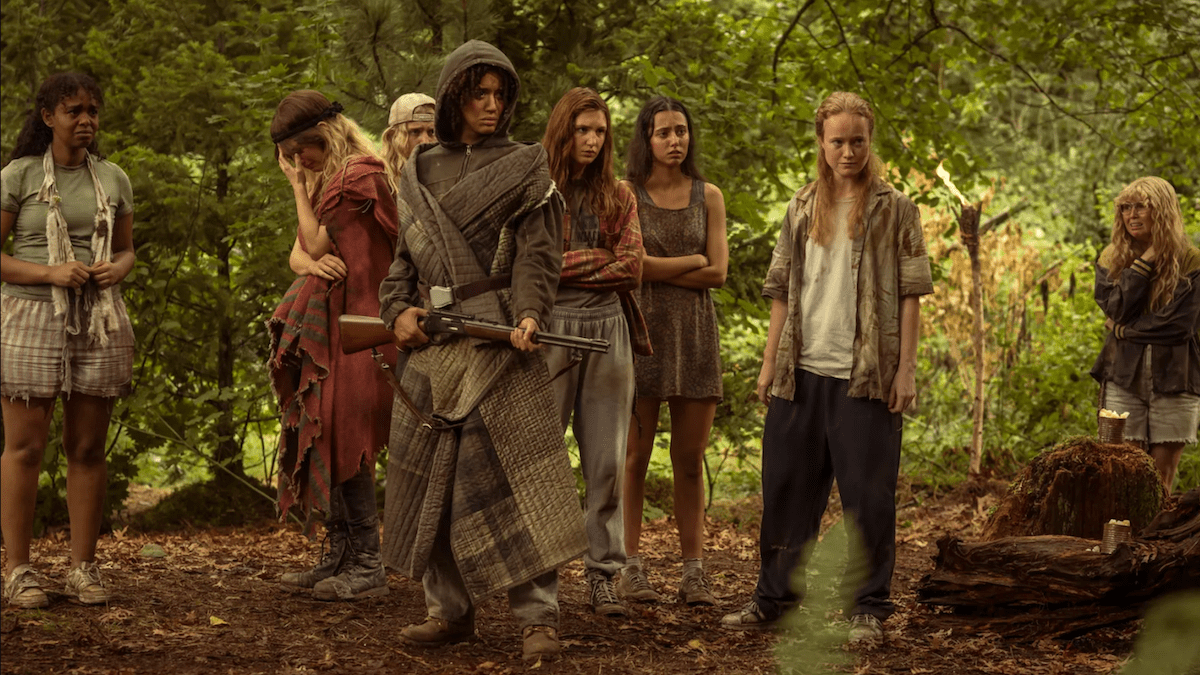 The wilderness gang in Yellowjackets Season 3