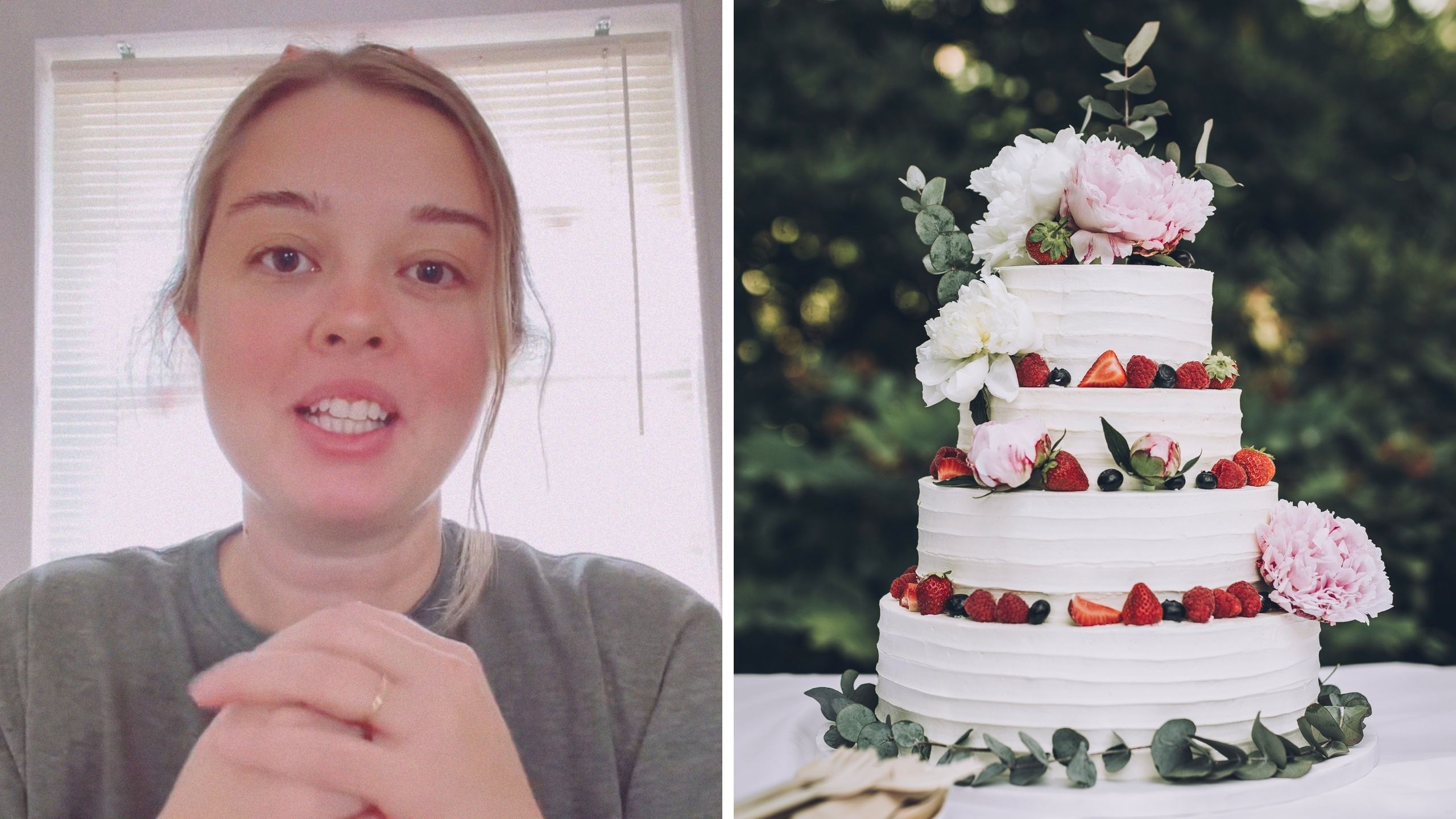 Austin baker turns her back while setting up wedding cake. Then the mother of the bride grabs a spatula: &lsquo;This is super insulting&rsquo;