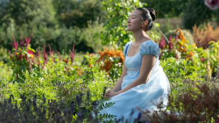 Bridgerton. Yerin Ha as Sophie Baek in episode 403 of Bridgerton. Cr. Liam Daniel/Netflix © 2025