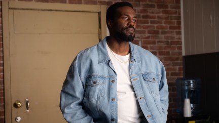 man standing in a jacket