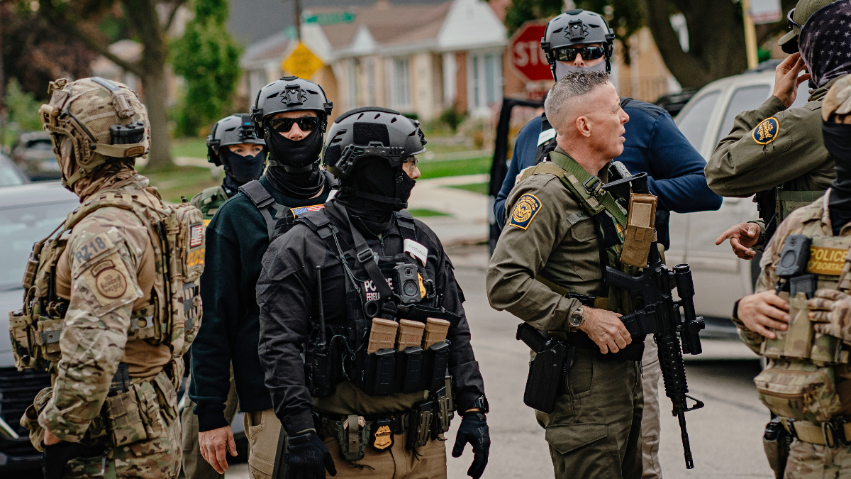 DHS warns citizens would face the ‘full extent of the law’ if they ‘lay a finger’ on federal agents, but it was fine when they did it for Trump