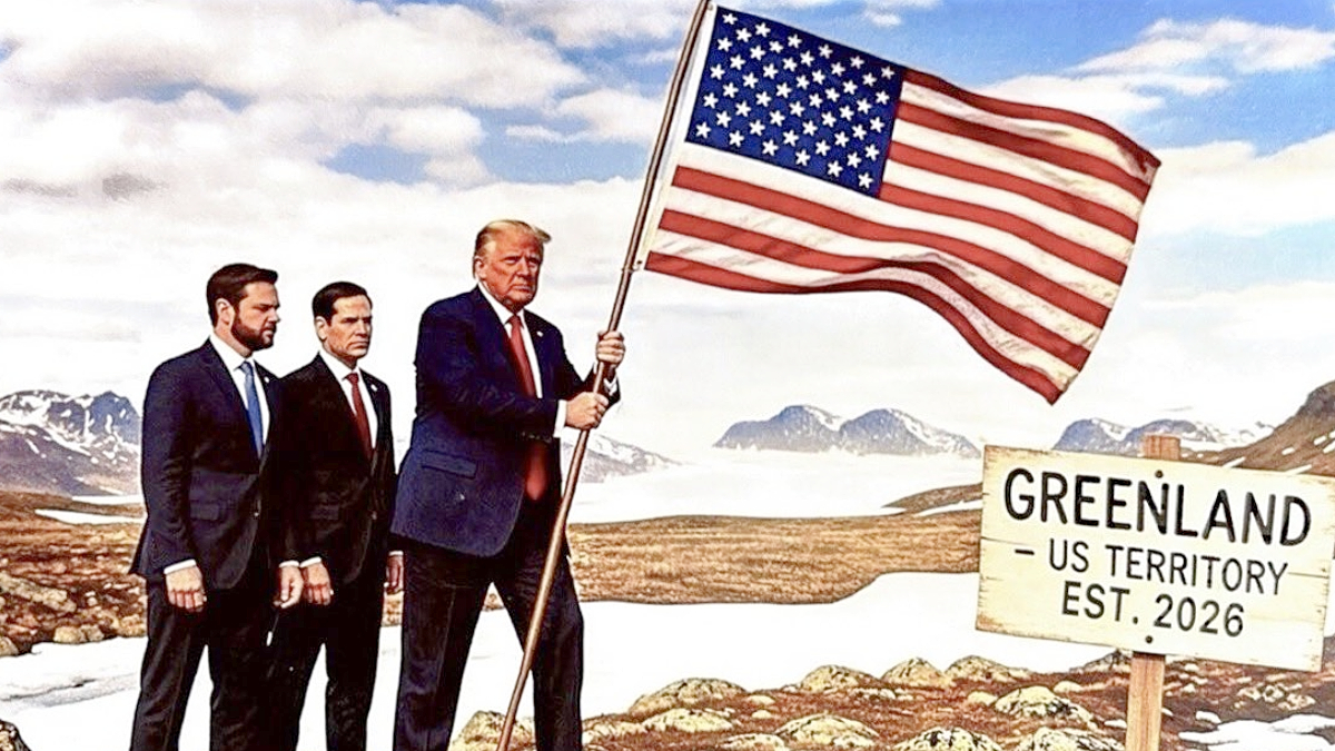 The White House is advertising Greenland as a “U.S. territory”