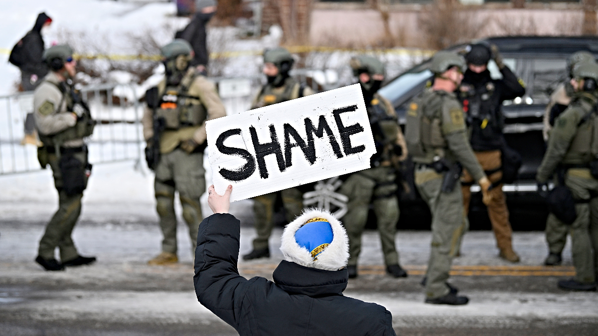 ICE agents told a physician to back off from Renee Good