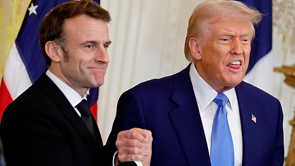 Aww, Trump invites Macron to join his Board of Peace, then claims 'Nobody wants him' when he rejected the invitation
