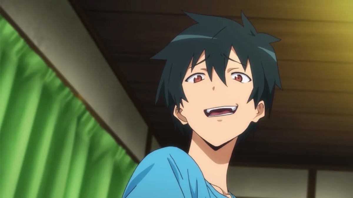 A teenager smirks in "The Devil Is A Part Timer"