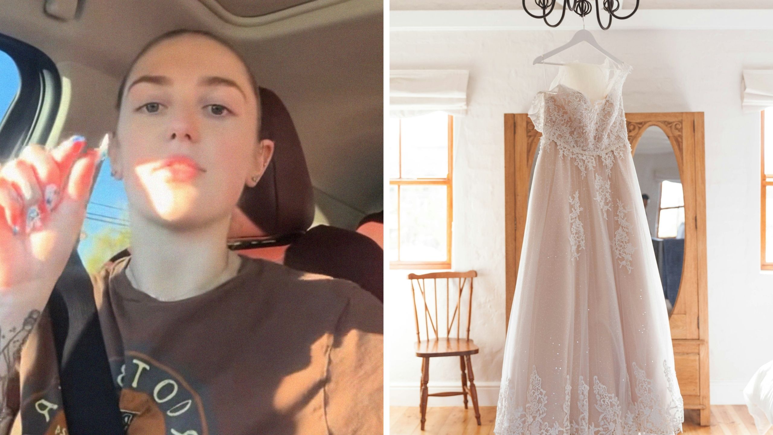 Vegas bride hangs wedding dress on sprinkler at Mandalay Bay. She instantly regrets it: &lsquo;This is the most insane thing that ever happened to me&rsquo;