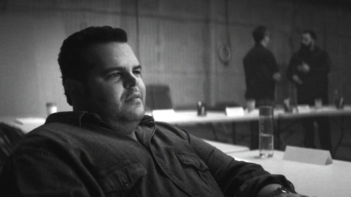 man sitting in a chair