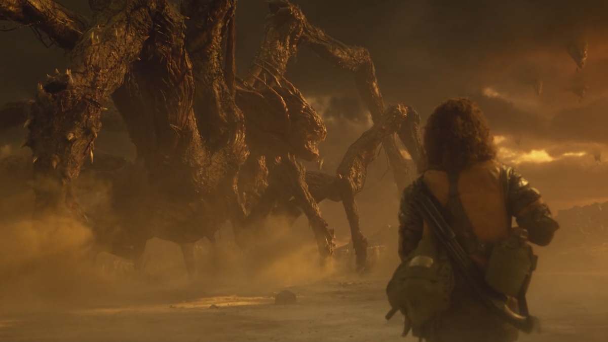 The Hawkins crew squaring up against the Mind Flayer in the final Stranger Things episode