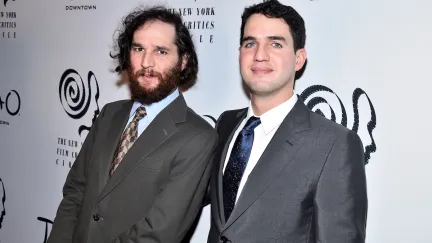 two men standing together