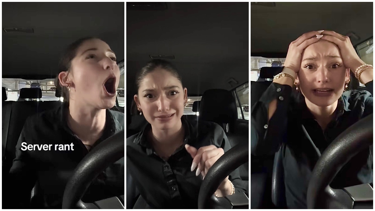 Arizona server deals with the worst vegetarian diners ever and crashes out.