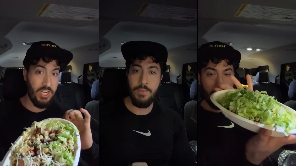 Chipotle man tiktok rage