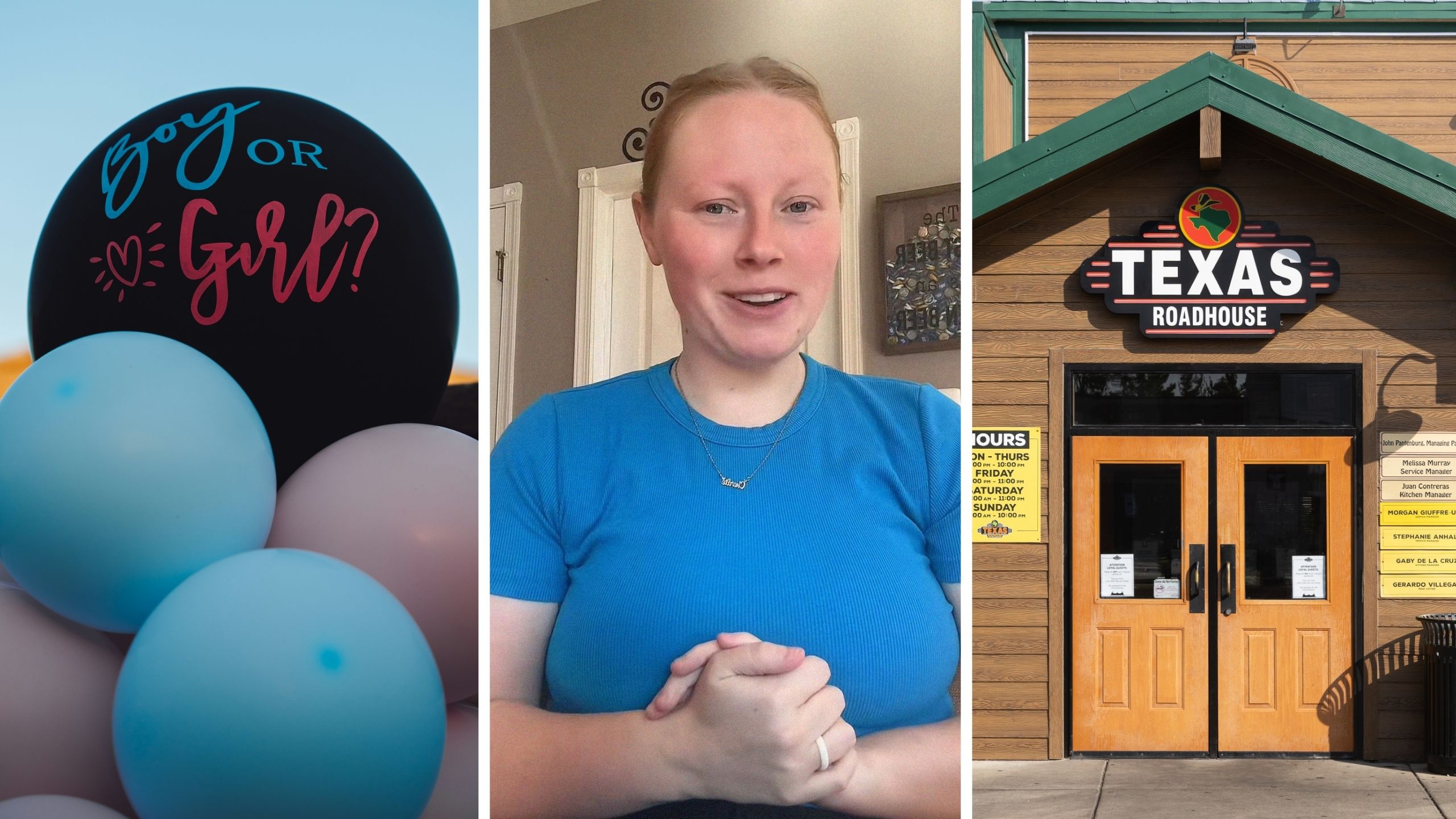 Couple goes to Texas Roadhouse for their gender reveal. Then they enlist their server’s help—people have thoughts: ‘She was more excited than y’all’ Couple goes to Texas Roadhouse for their gender reveal. Then they enlist their server’s help—people have thoughts: ‘She was more excited than y’all’