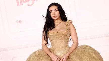 woman standing on a carpet