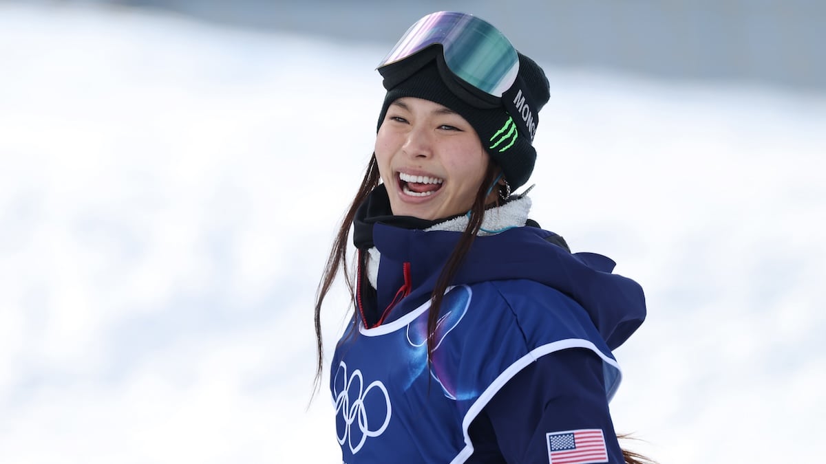 Chloe Kim takes on Winter Olympics Halfpipe and fans are completely shocked by who her biggest fan is
