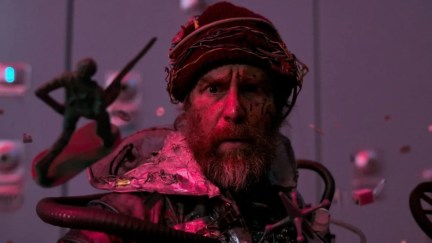 man standing with a beanie on