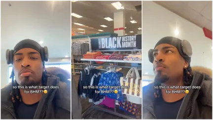 Man goes into Target during Black History Month and immediately regrets it because of a sweater