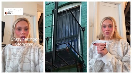 NYC woman recounts a horrific apartment story, her neighbor might have been a murderer.