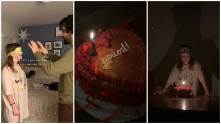 Parents surprise their daughter with a Period cake to celebrate her first period.