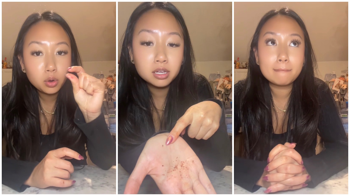 Woman finds bugs in her seasoning after she makes soup using it.