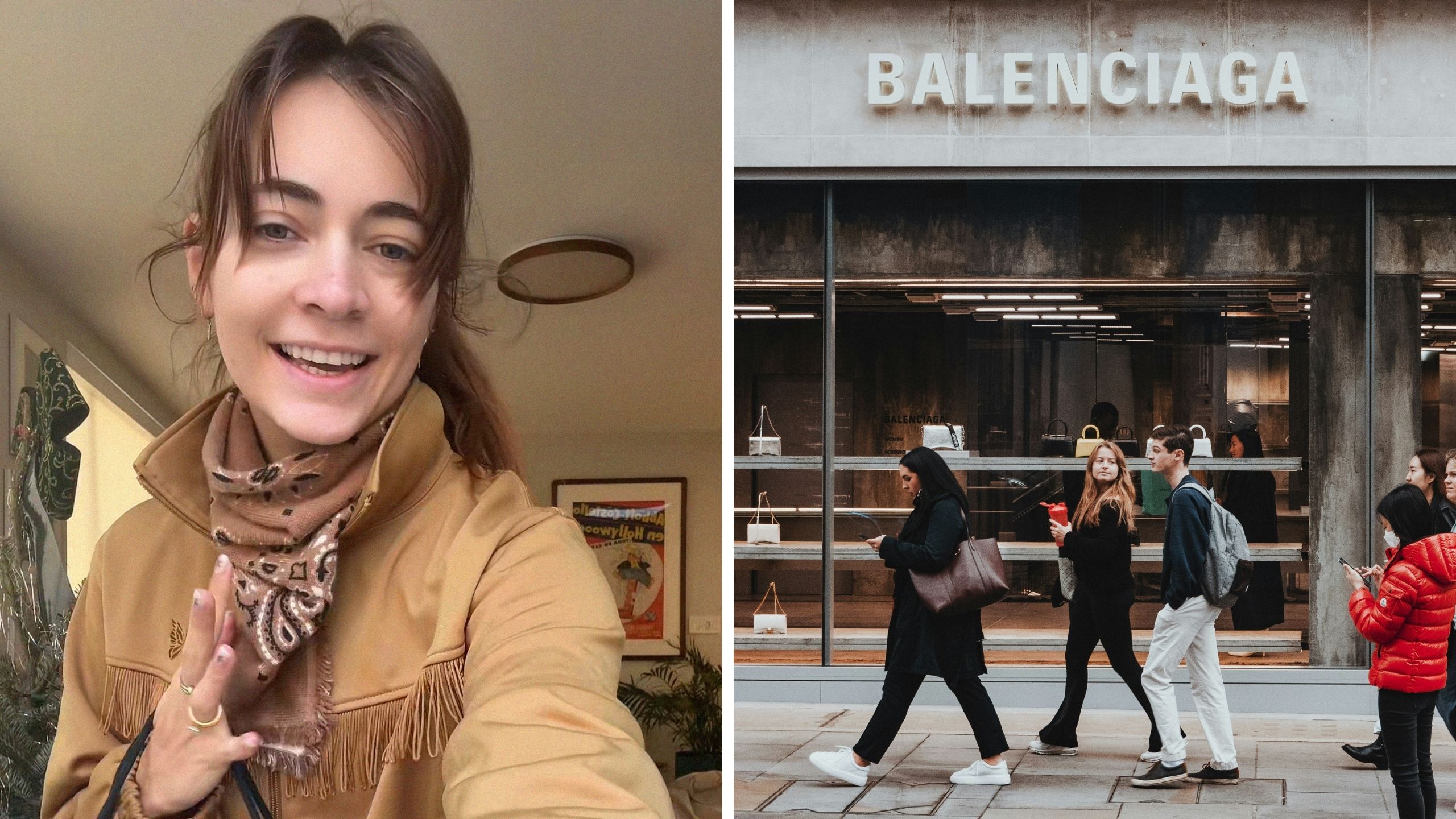 Woman goes to designer stores in SoHo for work bag. She gets laughed out of every single one except Balenciaga