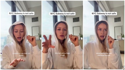Woman recounts scary NYC subway experience where she was spit on and chased by a stranger.
