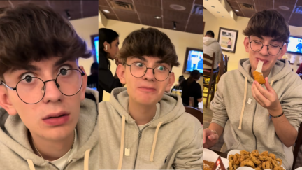 Italian exchange student reacts to The Olive Garden