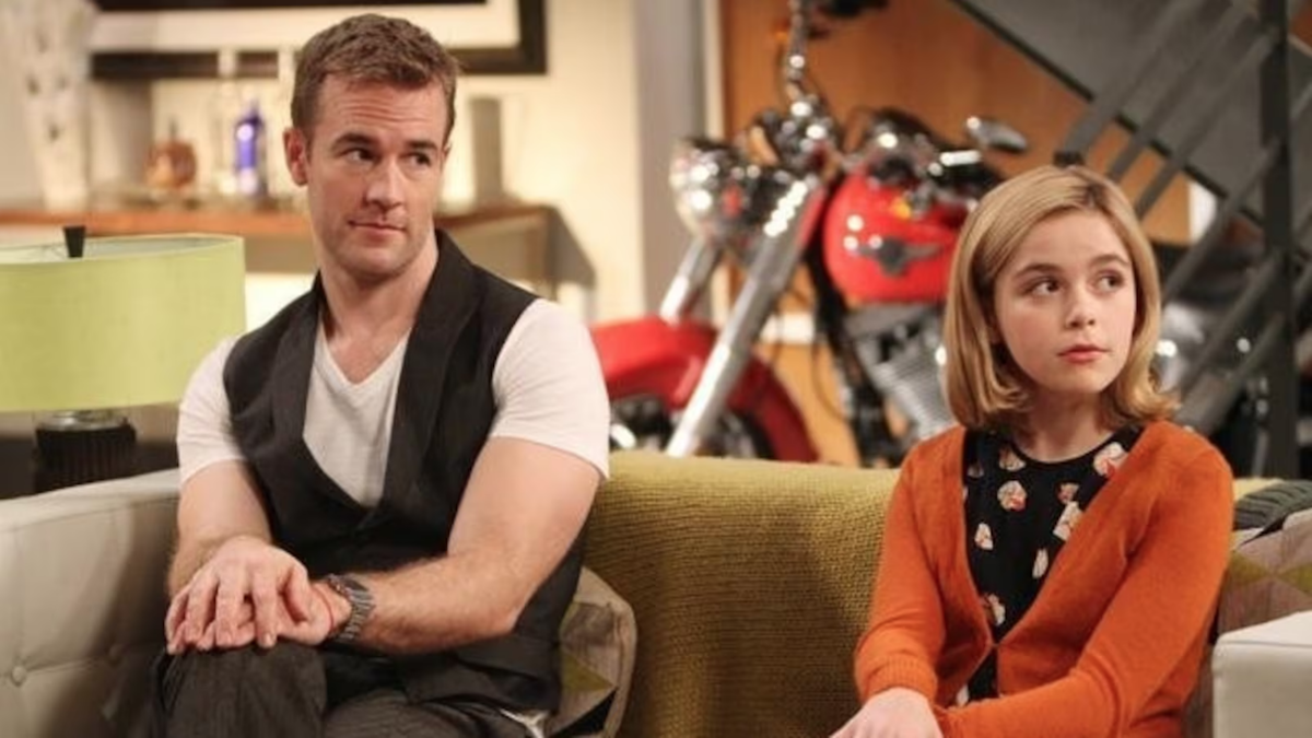 James Van Der Beek and Kiernan Shipka