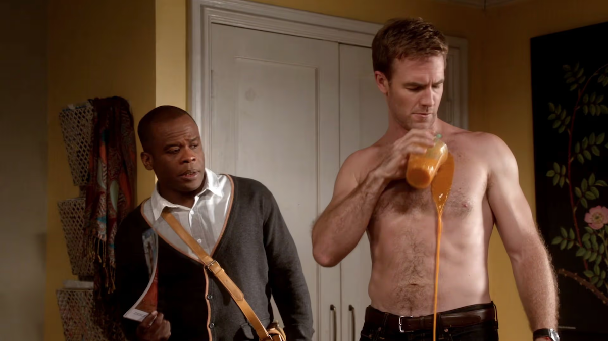 James Van Der Beek and Luther on Don't Trust The B