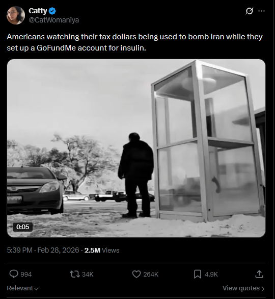 X users mock Trump's attack against Iran