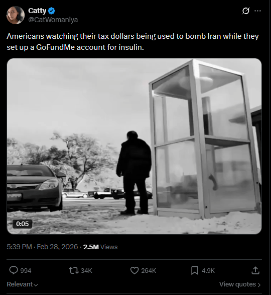 X users mock Trump's attack against Iran