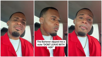 Chicago man meets a beautiful woman at a bar then the bartender intervenes.