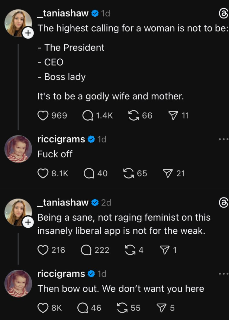 Christina Ricci puts social media user in place over sexist remarks