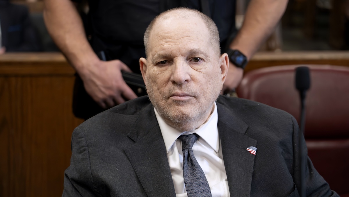 harvey weinstein sitting