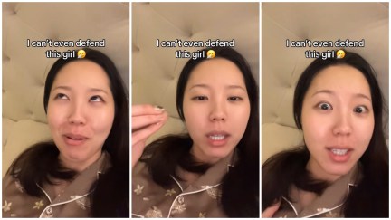 Girl goes clubbing and sees the same woman flirting with her two guy friends. She turned out to be engaged and pregnant.