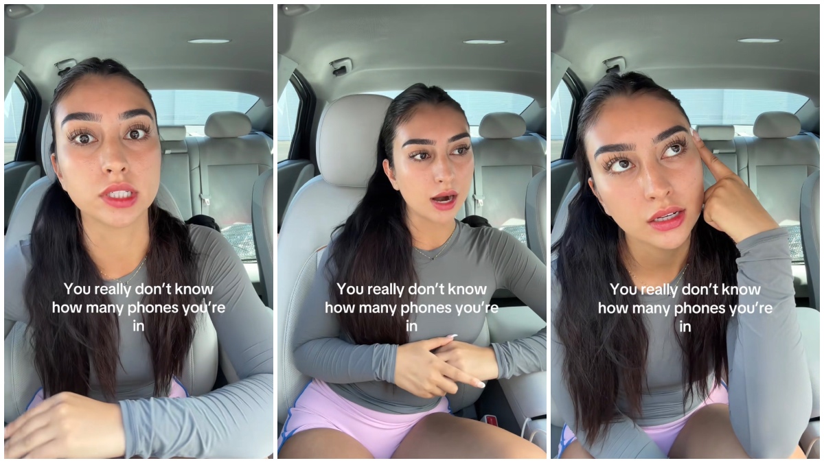 Las Vegas girl gets a DM from someone married to a man from her gym. She found photos of the girl in her husband’s phone.