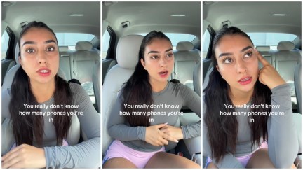 Las Vegas girl gets a DM from someone married to a man from her gym. She found photos of the girl in her husband’s phone.